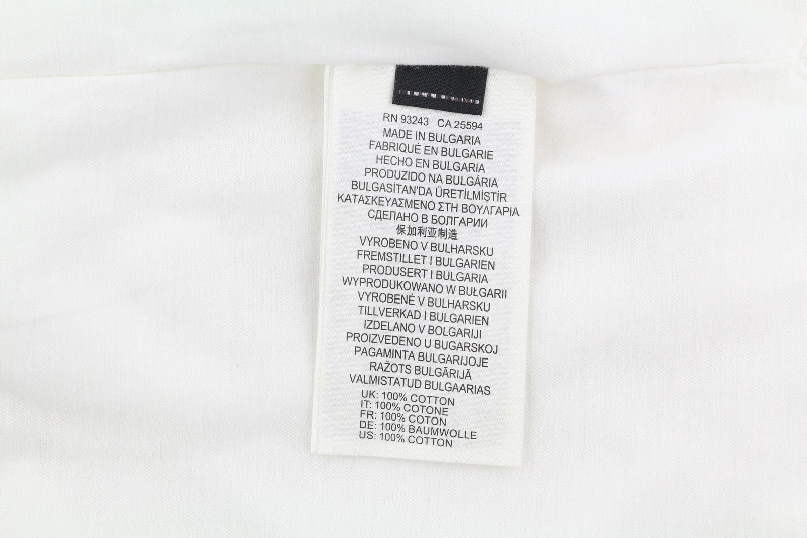 DIESEL T-Jubind-LS-Slits Men T-Shirt 3XL White Long Sleeve Crew Neck Tricot