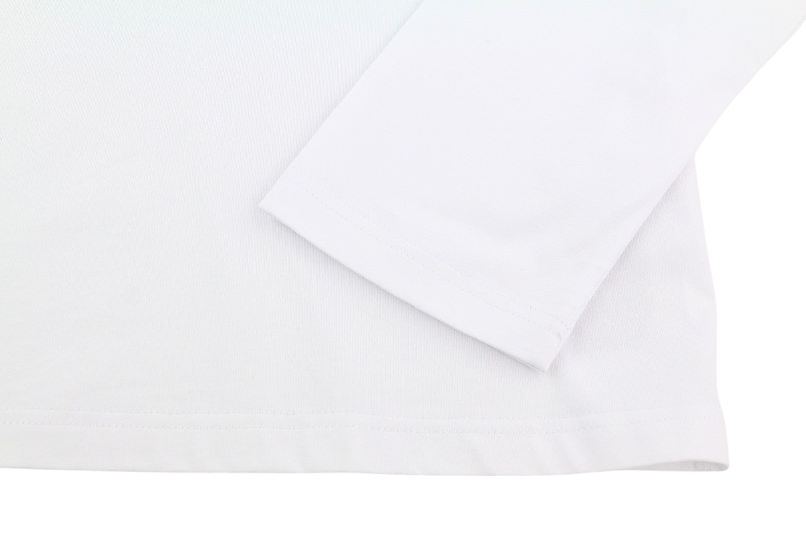 DIESEL T-Diegor-Ls-Microdiv Men T-Shirt 3XL White Long Sleeve Crew Neck Tricot