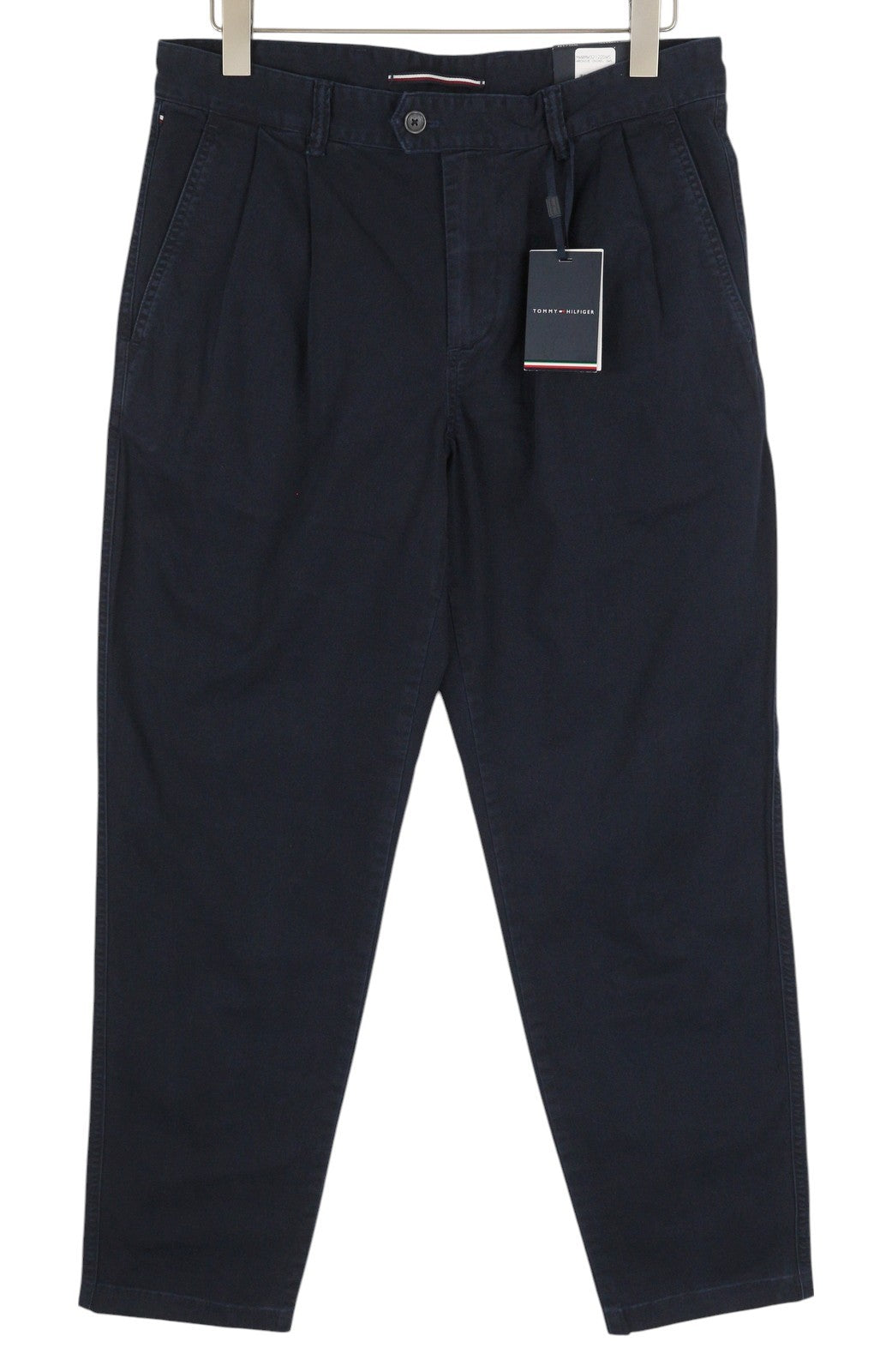 TOMMY HILFIGER Archive Chino Men Trousers W32/L34 Wide Tapered Pleat RRP€109