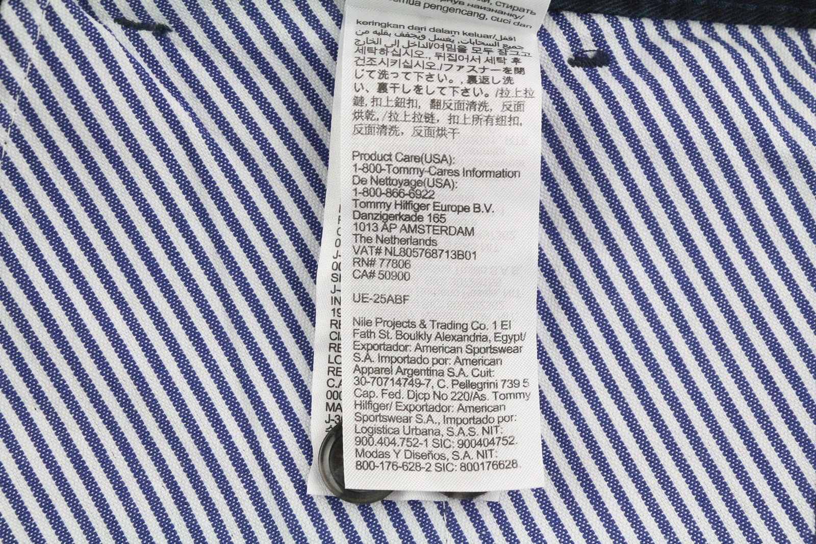 TOMMY HILFIGER Archive Chino Men Trousers W32/L34 Wide Tapered Pleat RRP€109