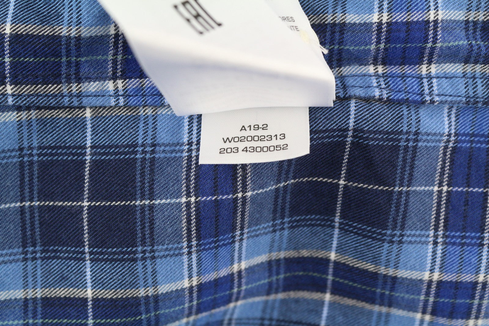 GANT Flannel Check Relaxed Women Shirt EU36 Blue Button-Down Neck Plaid Casual