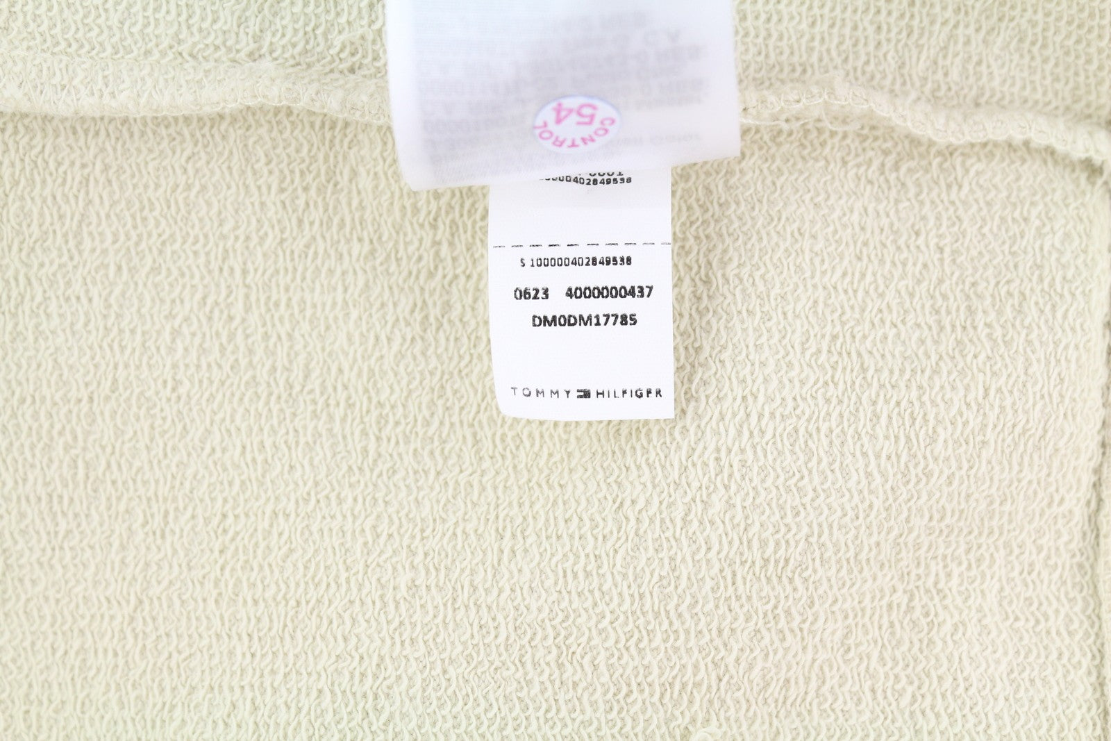 TOMMY HILFIGER RLX Signature Men Hoodie L White Kangaroo Logo Pullover RRP€119