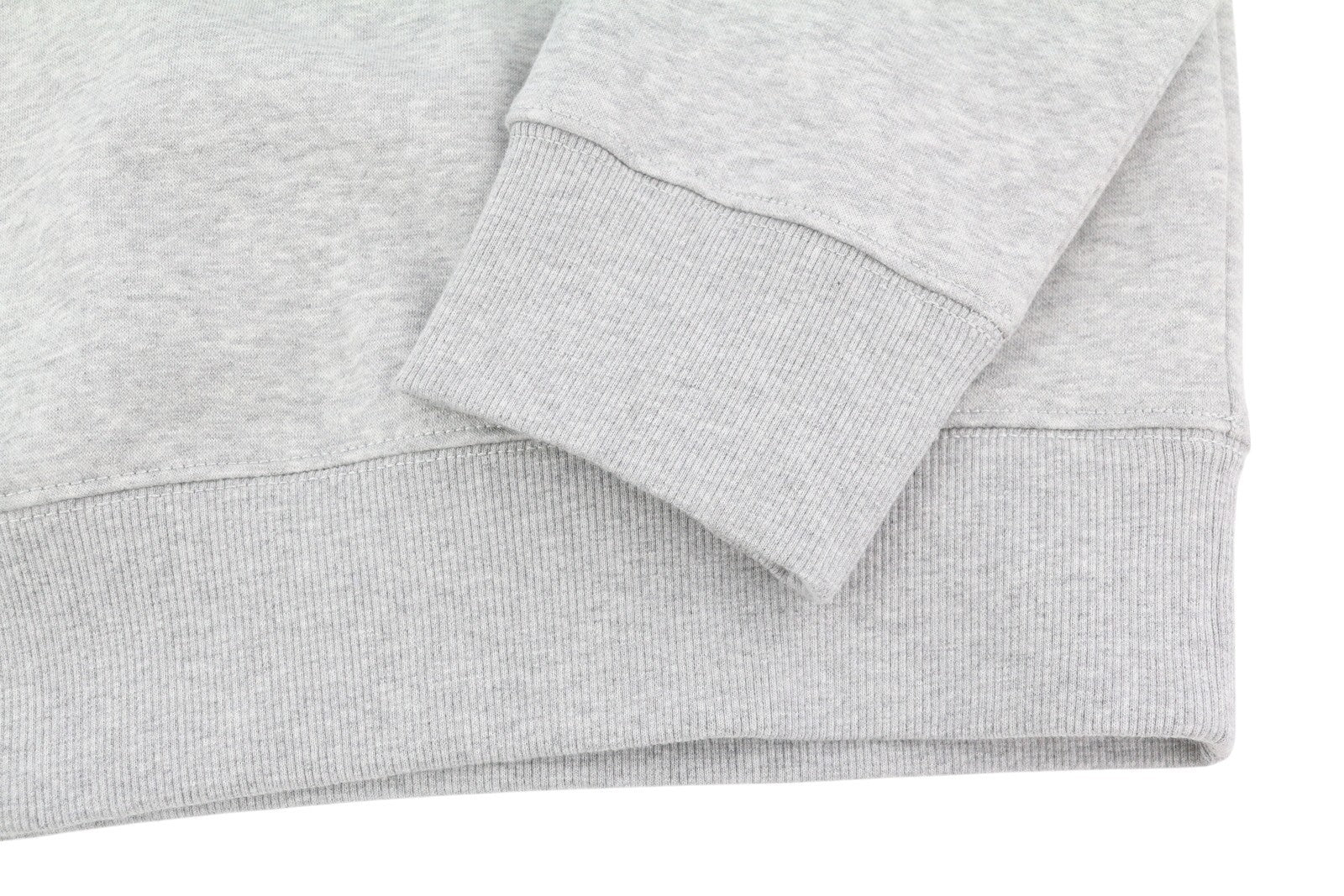 TOMMY HILFIGER Regular Fleece C Neck Men Sweatshirt XL Melange Grey Pullover