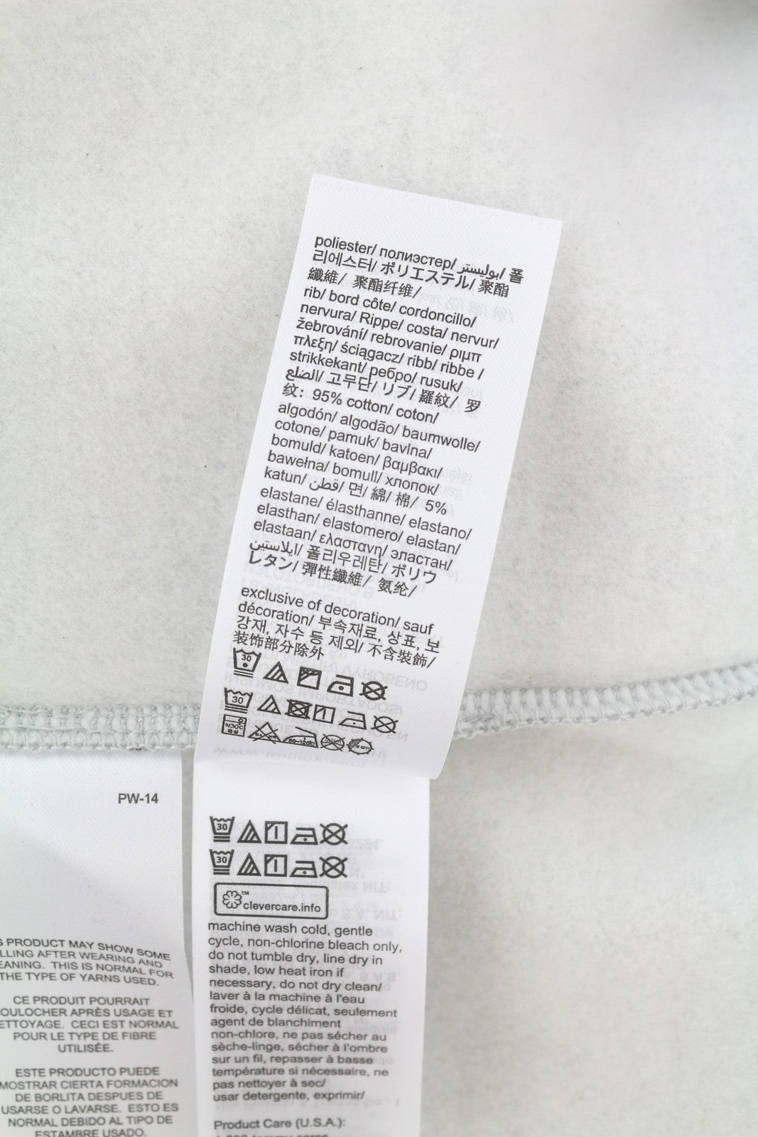 TOMMY HILFIGER Regular Fleece C Neck Men Sweatshirt XL Melange Grey Pullover