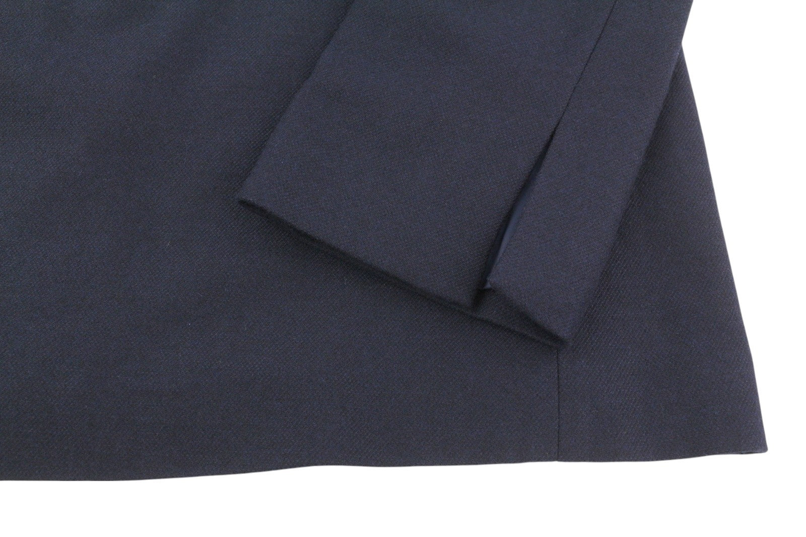 GANT Washable Str Wool A-Line Women Dress EU34 Dark Blue 3/4 Sleeve Knee-Length