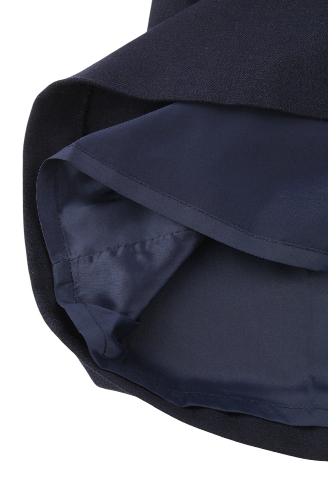 GANT Washable Str Wool A-Line Women Dress EU34 Dark Blue 3/4 Sleeve Knee-Length