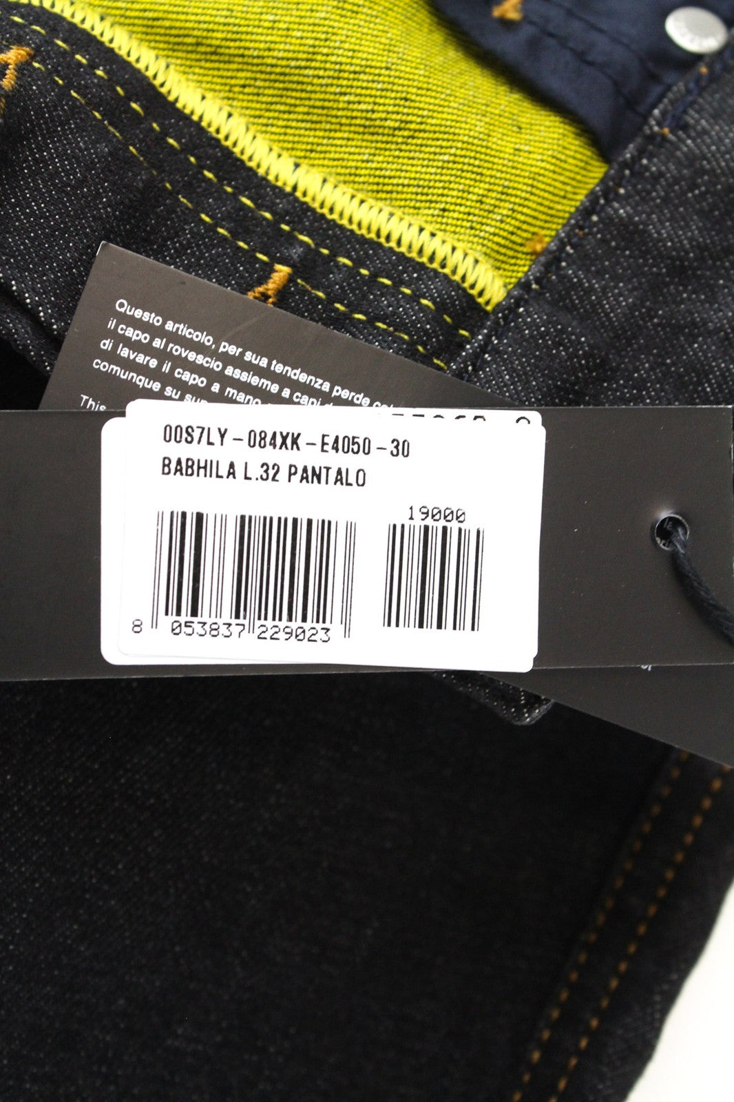 DIESEL Babhila 084XK Women's W30 L32 Dark Blue Slim Fit Cotton Skinny Jeans