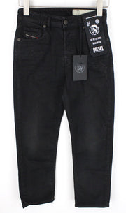 DIESEL Aryel 069JD Women's W24/L32 Straight Fit Stretch Jeans Buttoned