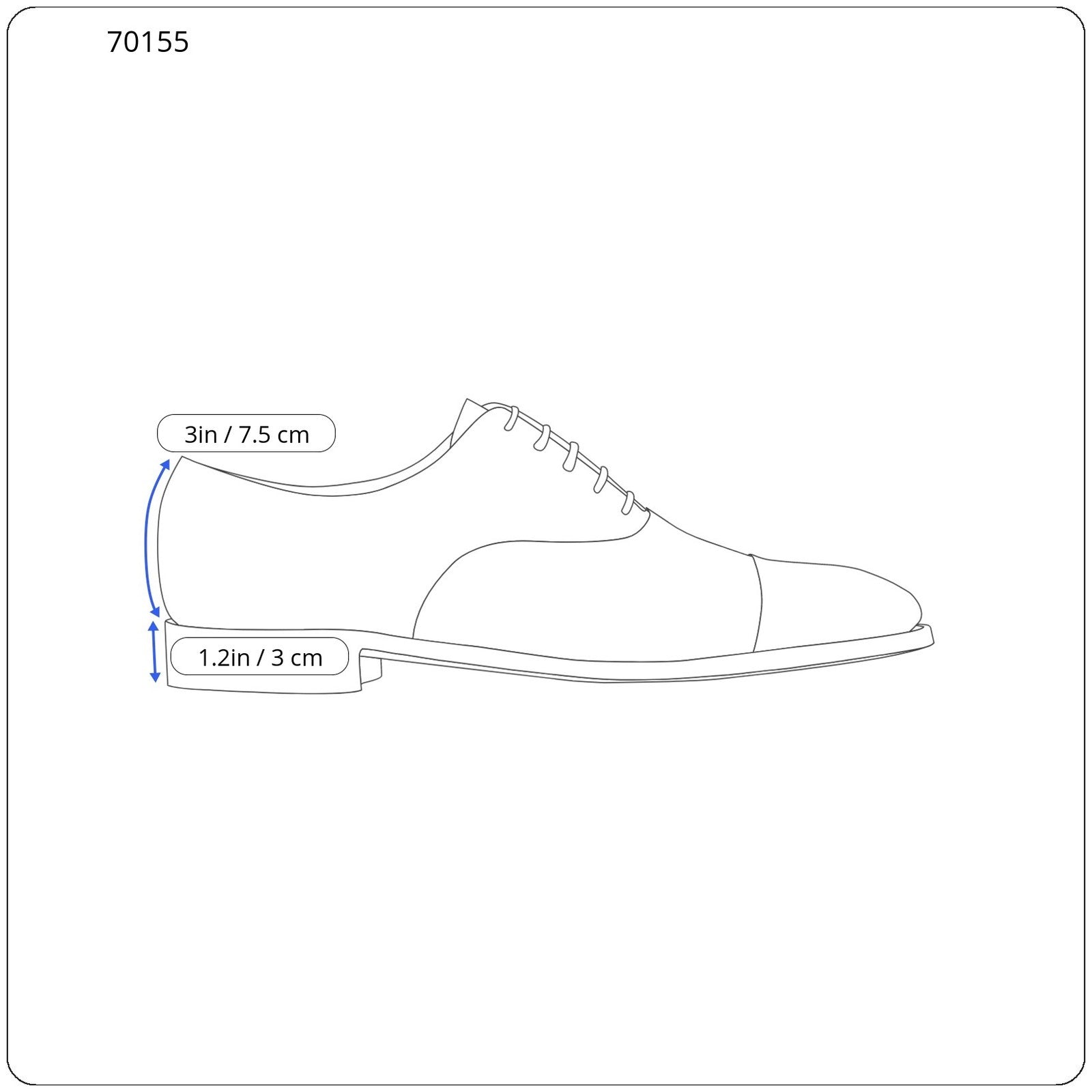 SUITSUPPLY Men's Formal Shoes EU44.5/UK10.5 Oxford Dark Brown Leather