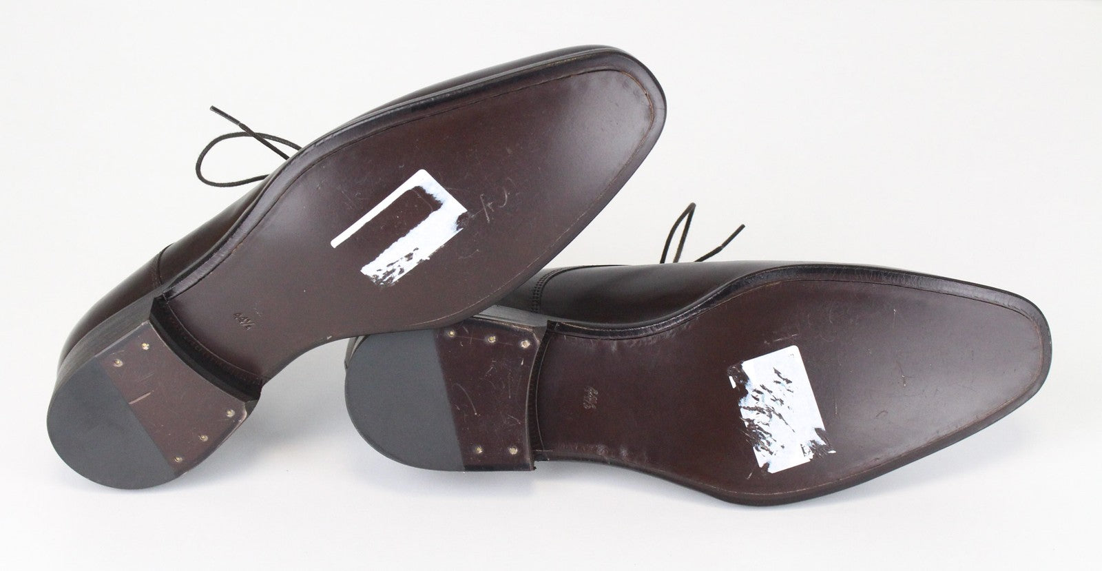 SUITSUPPLY Men's Formal Shoes EU44.5/UK10.5 Oxford Dark Brown Leather