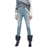 DIESEL Babhila-High 081AF Women's Jeans W23/L30 Blue Skinny Cotton Stretch