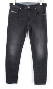 DIESEL Thommer 0687J Men's Jeans W32/L30 Dark Grey Cotton Slim Skinny
