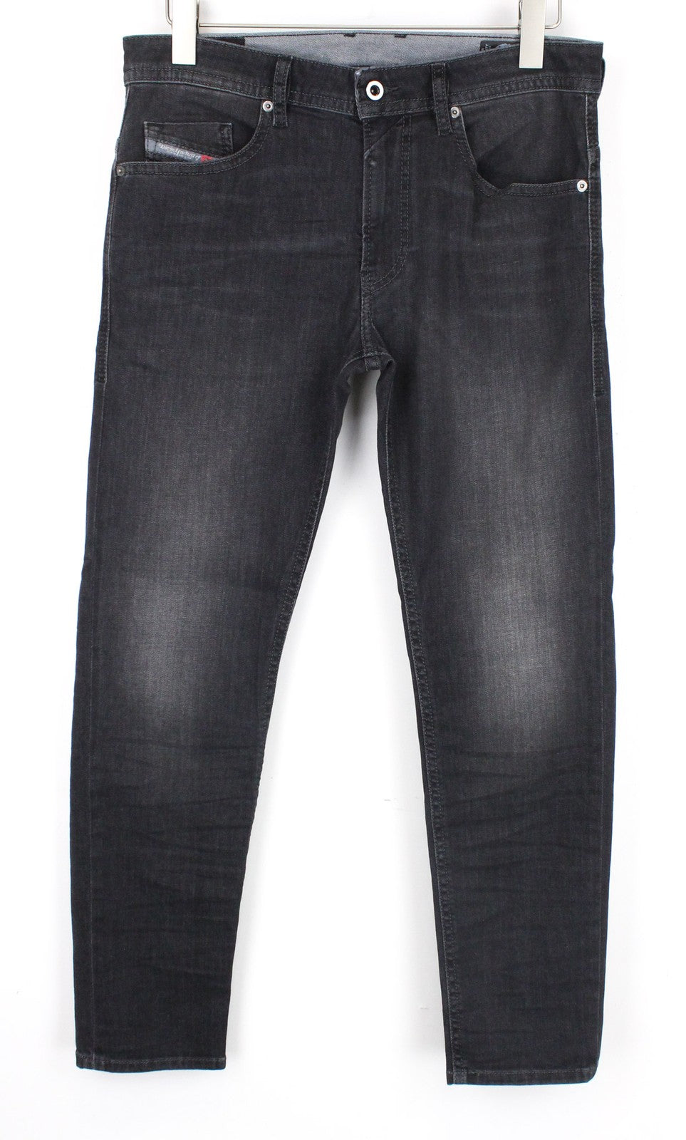 DIESEL Thommer 0687J Men's Jeans W32/L30 Dark Grey Cotton Slim Skinny