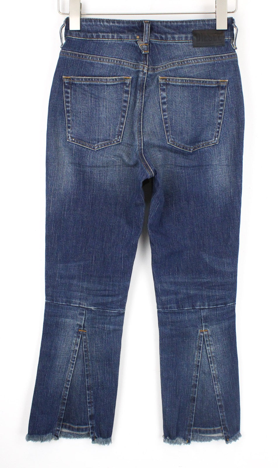 DIESEL D-Earlie 089AR Women's Jeans W23/L30 Blue Cropped Cotton Stretch