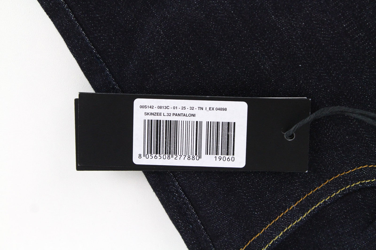 DIESEL Skinzee 0813C Women's W25/L32 Skinny Fit Mid Blue Stretch Jeans