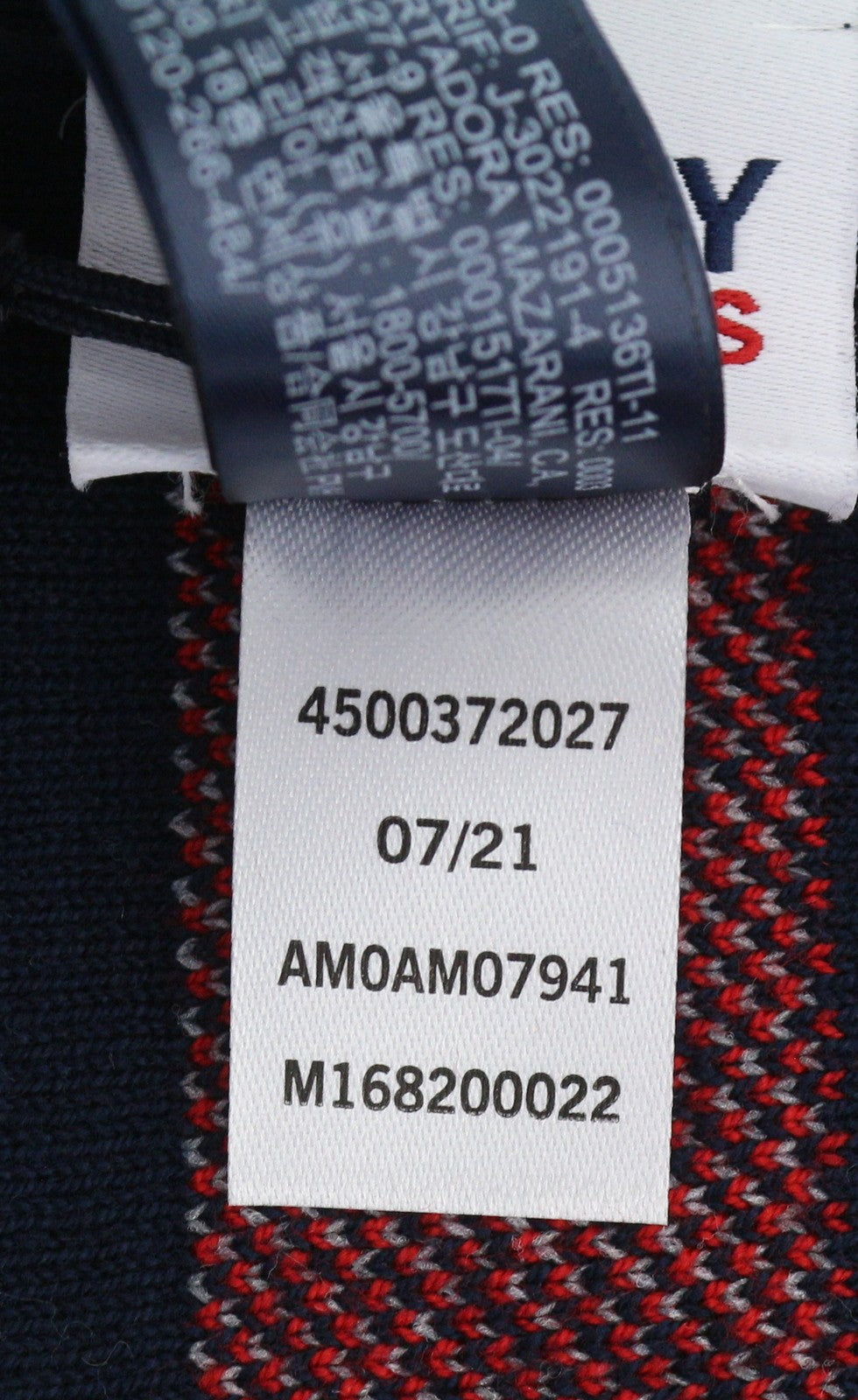 TOMMY HILFIGER Casual Utility Beanie Men Hat OS Coloured Tight-Knit Logo Casual