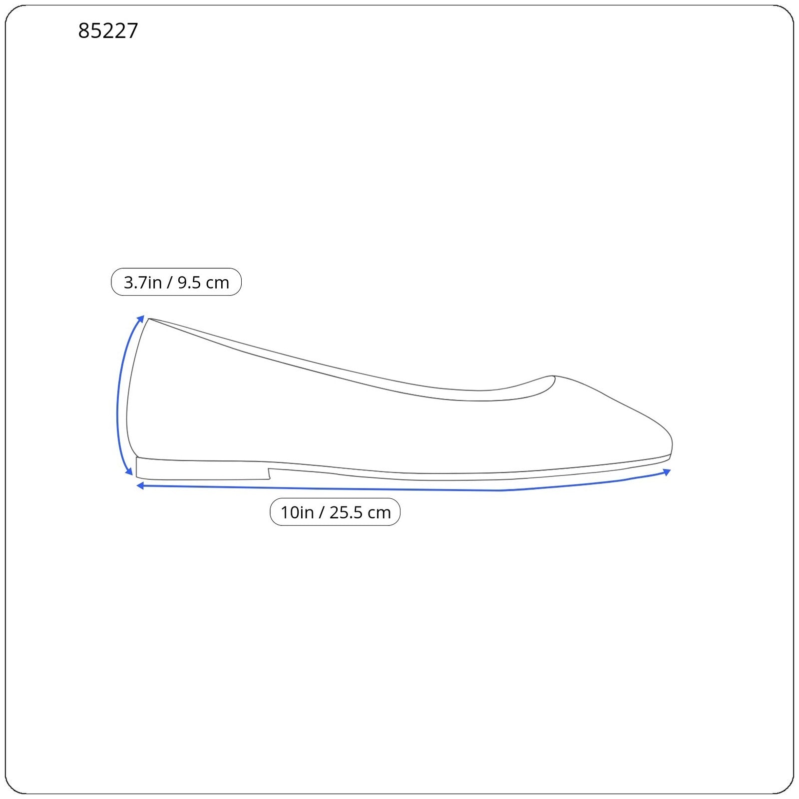 EMPORIO ARMANI X3D225 Women Flats EU37 Light Pink Suede Leather Pointed Toe