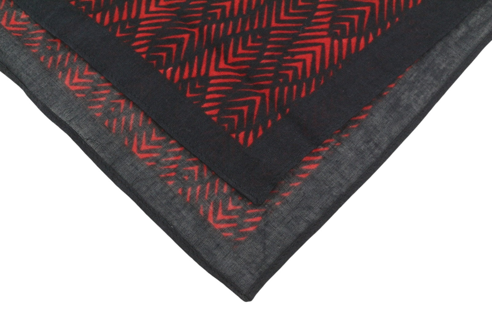 ANTONY MORATO Women Scarf OS Burgundy Cotton Patterned Wrap Casual Dark Unisex