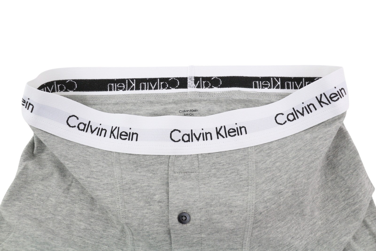 CALVIN KLEIN Men Underwear S Boxer Brief Cotton Stretch Classic Button 2 Pack