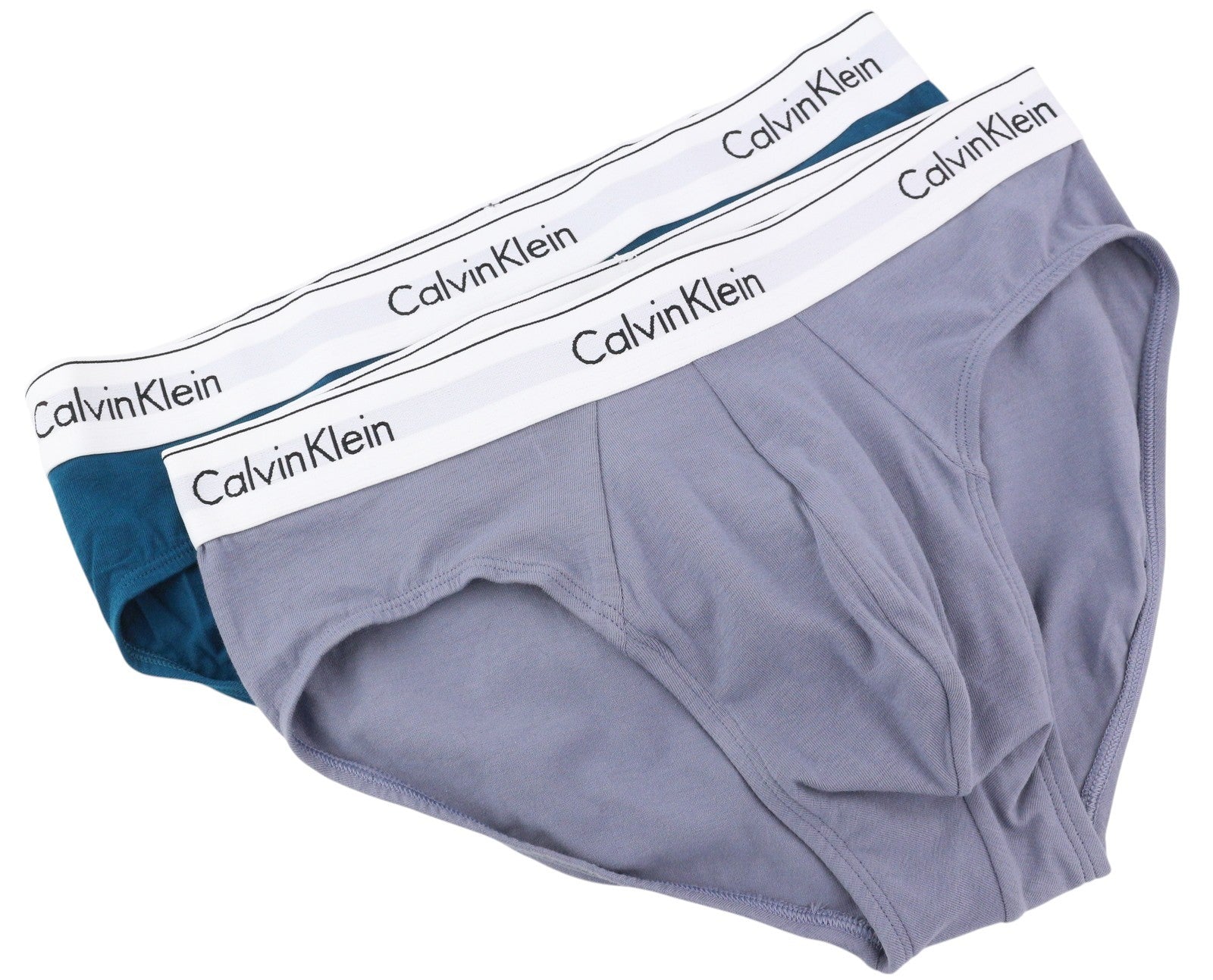 CALVIN KLEIN Men Underwear M Hip Brief Stretch Modern Body-Defining Fit 2 Pack