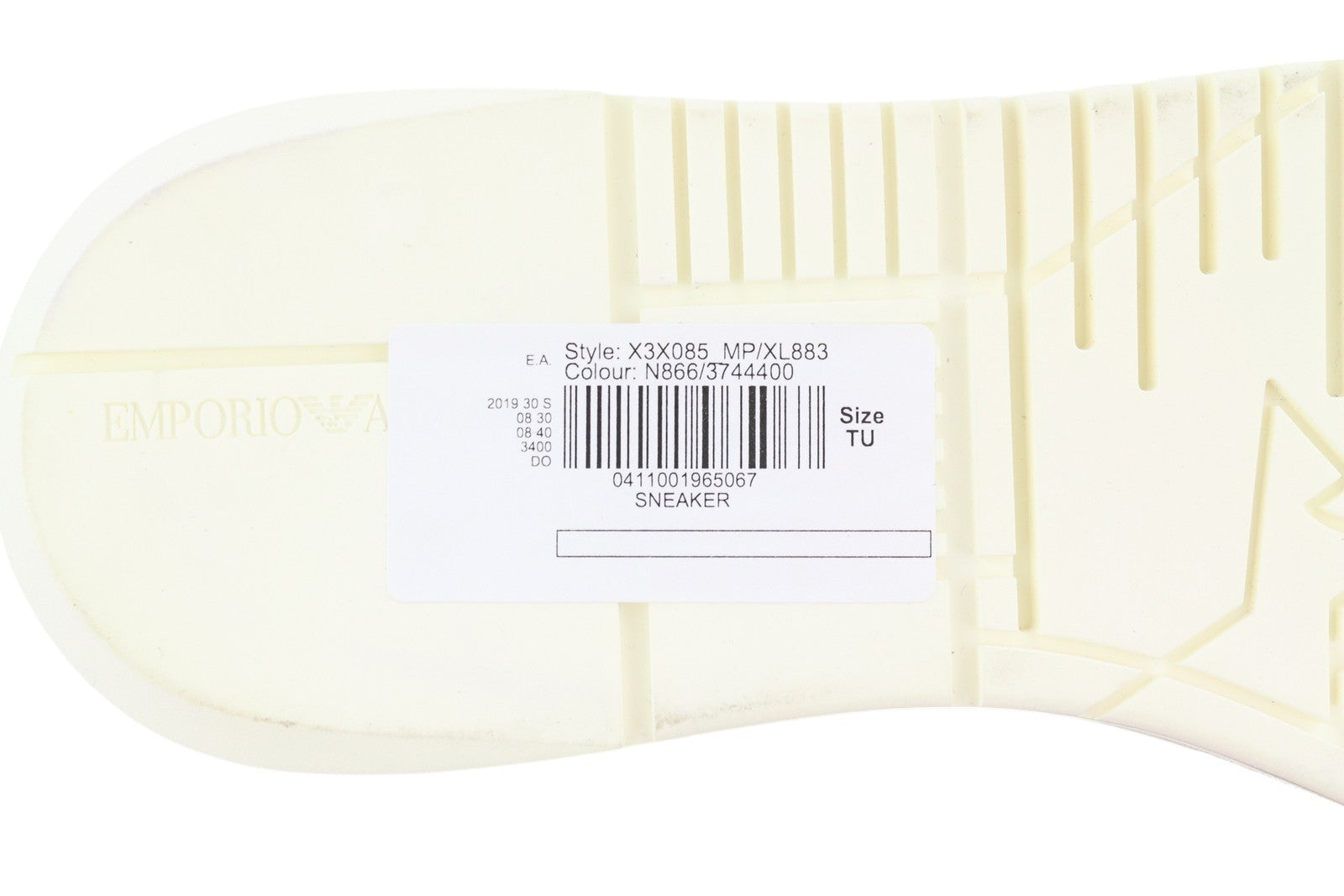 EMPORIO ARMANI X3X085 Women Shoes EU37 Blue Suede Leather Laces Details Platform