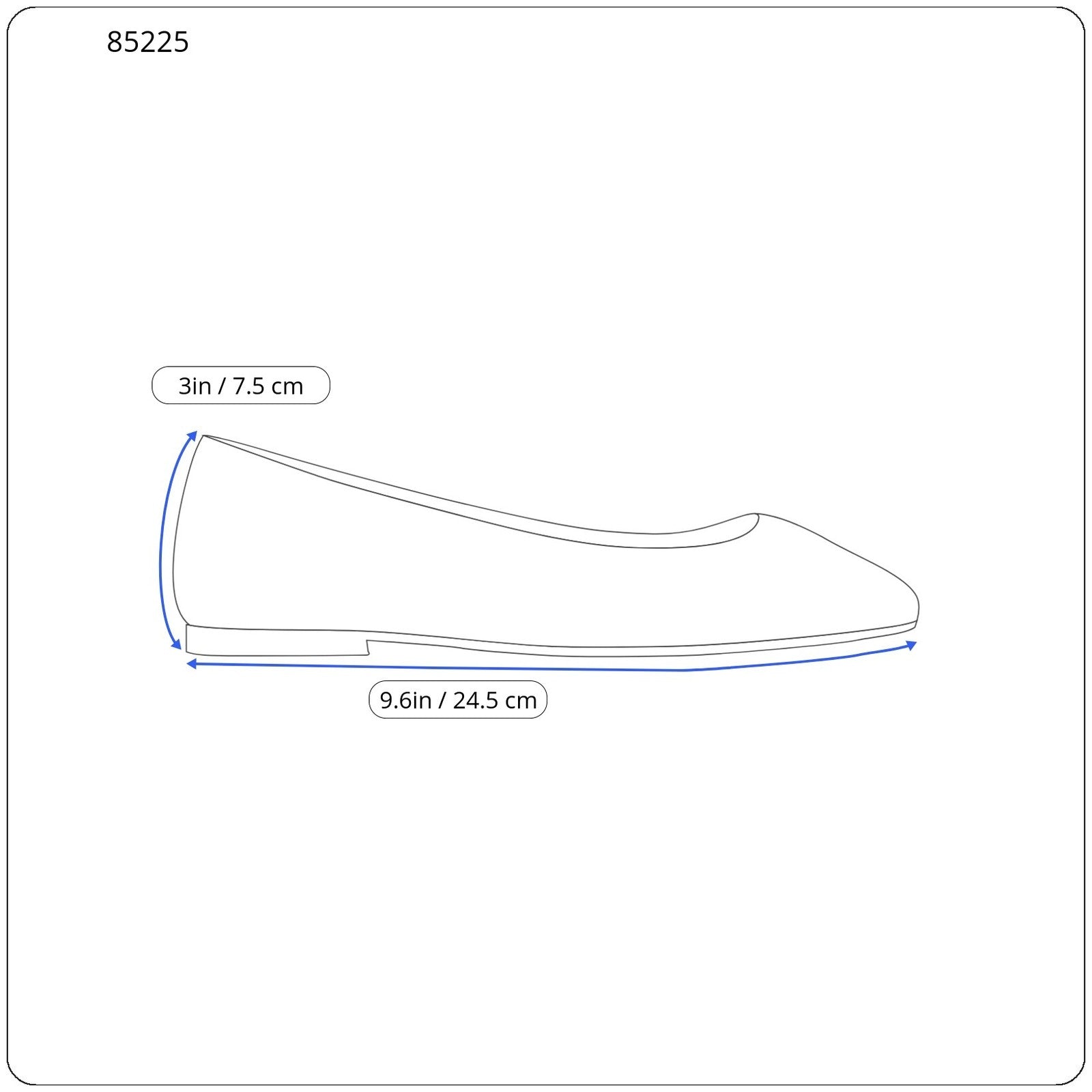 EMPORIO ARMANI X3D241 Women Flats EU37 Shiny Purple Leather Square Toe Ballerina