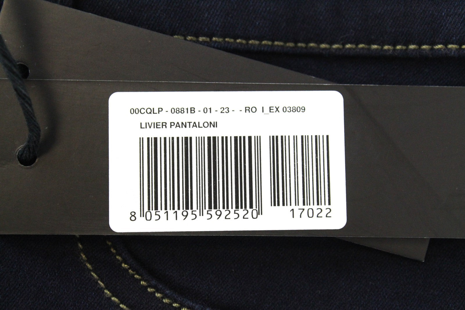 DIESEL Livier 0881B Women's W23 Jegging Super Slim Blue Low Waist Stretch