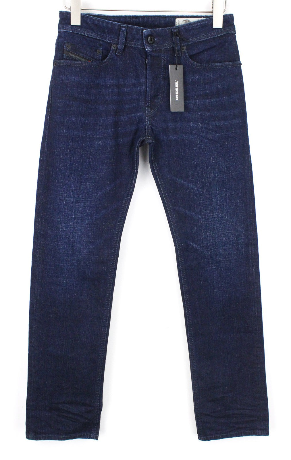 DIESEL Waykee 0860Z Men's Jeans W27/L32 Straight Regular Fit Stretch Blue