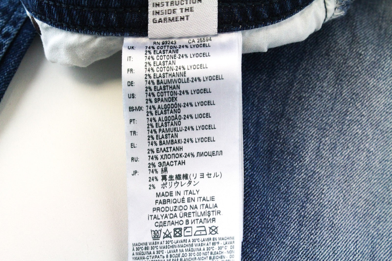 DIESEL Buster 081AQ Men's W28/L32 Blue Slim Taper Ripped Cotton Stretch Jeans