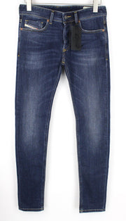 DIESEL Sleenker-X 083AV Men's Jeans W29/L32 Blue Slim-Skinny Stretch Fit