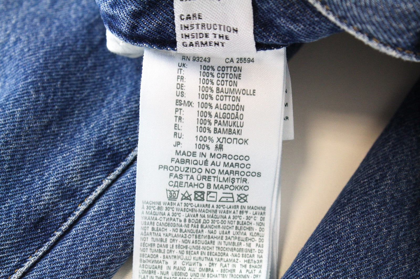 DIESEL Widee 080AN Women Jeans W24/L32 Blue Straight Regular Fit Cotton Blend