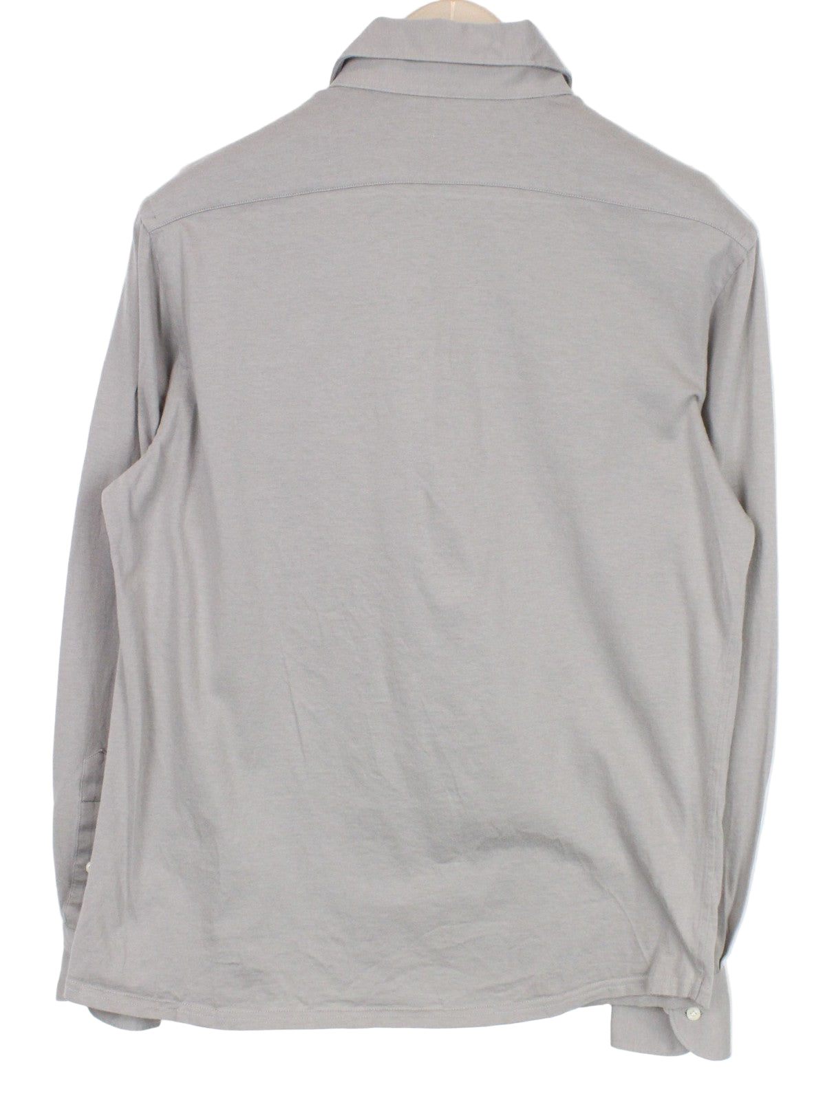 SUITSUPPLY Men Shirt 39/15.5/40/15.75 Brown Polo Egyptian Cotton Extra Slim Fit