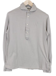 SUITSUPPLY Men Shirt 39/15.5/40/15.75 Brown Polo Egyptian Cotton Extra Slim Fit