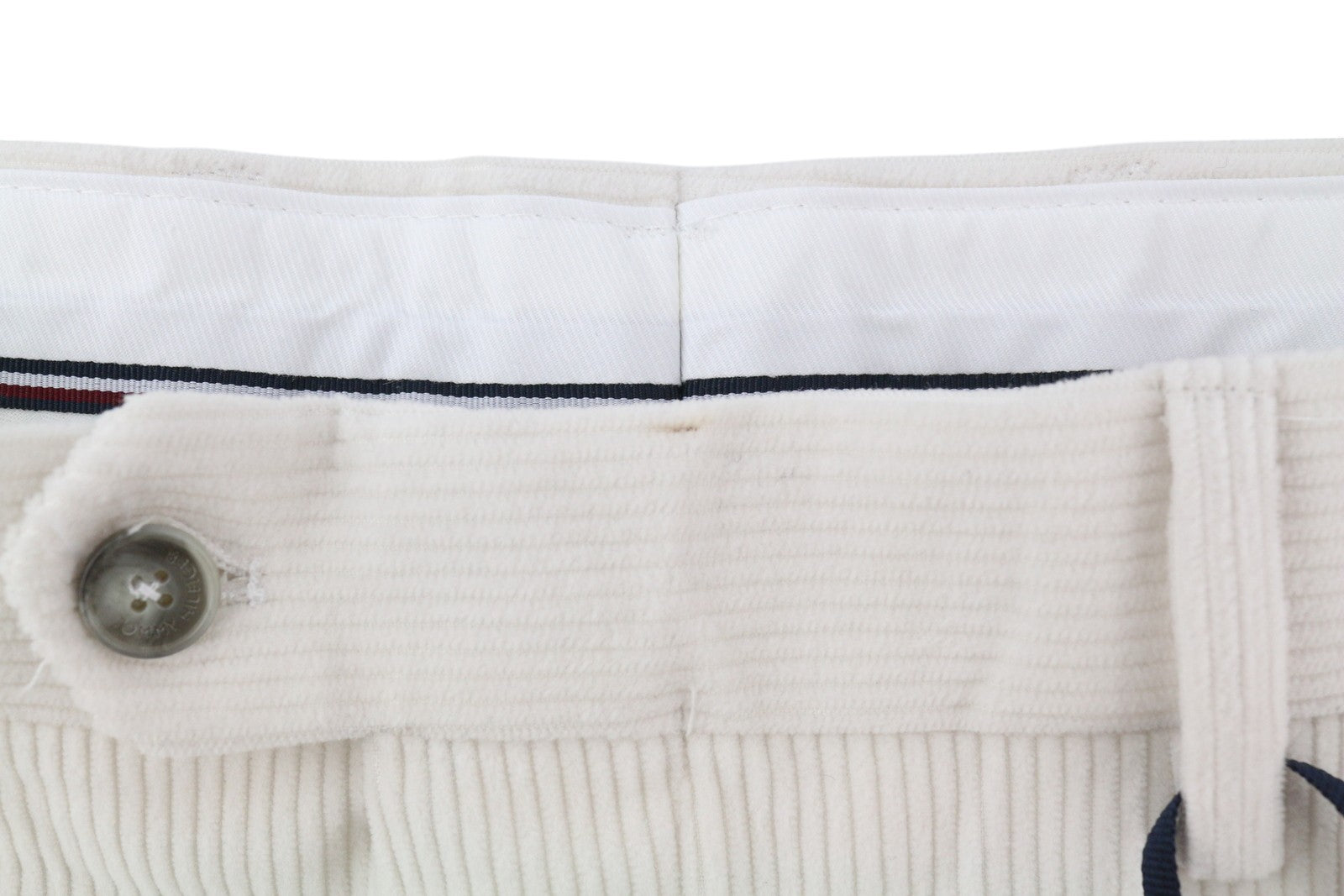 TOMMY HILFIGER Rock Velvet Lardini Men Trousers W38 Corduroy Pleated RRP€139