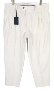 TOMMY HILFIGER Rock Velvet Lardini Men Trousers W38 Corduroy Pleated RRP€139