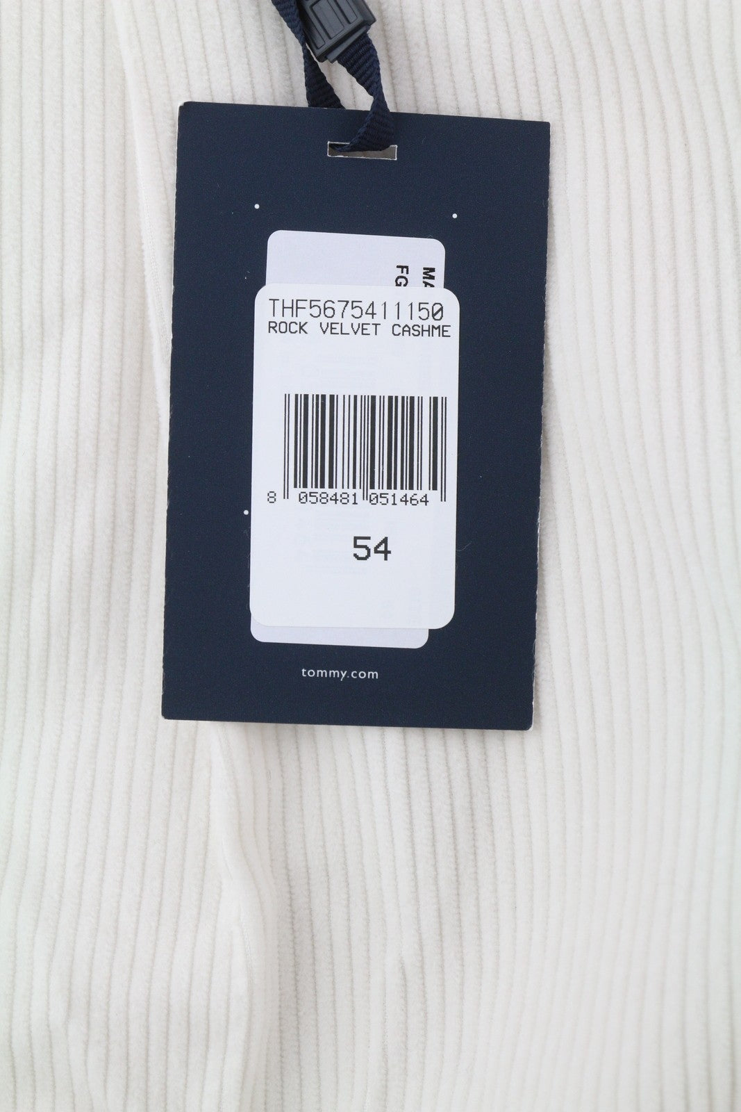 TOMMY HILFIGER Rock Velvet Lardini Men Trousers W38 Corduroy Pleated RRP€139