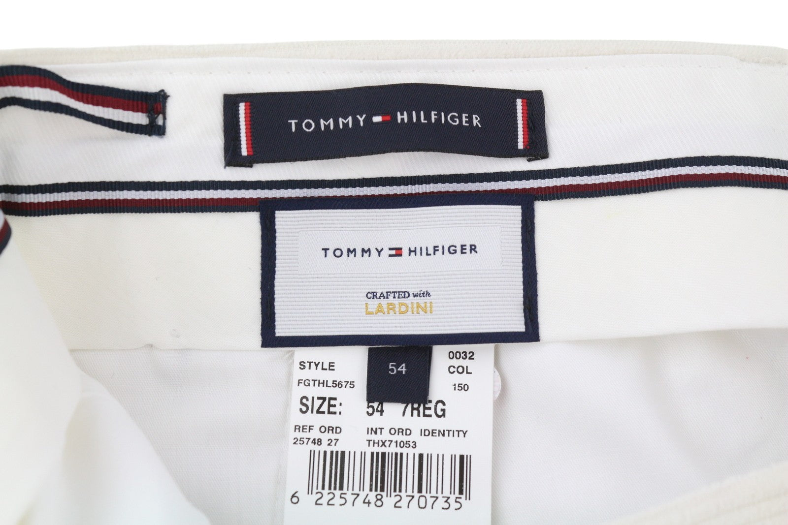 TOMMY HILFIGER Rock Velvet Lardini Men Trousers W38 Corduroy Pleated RRP€139