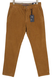 TOMMY HILFIGER Denton Chino Corduroy Men Trousers W35/L32 Straight Fit RRP€139