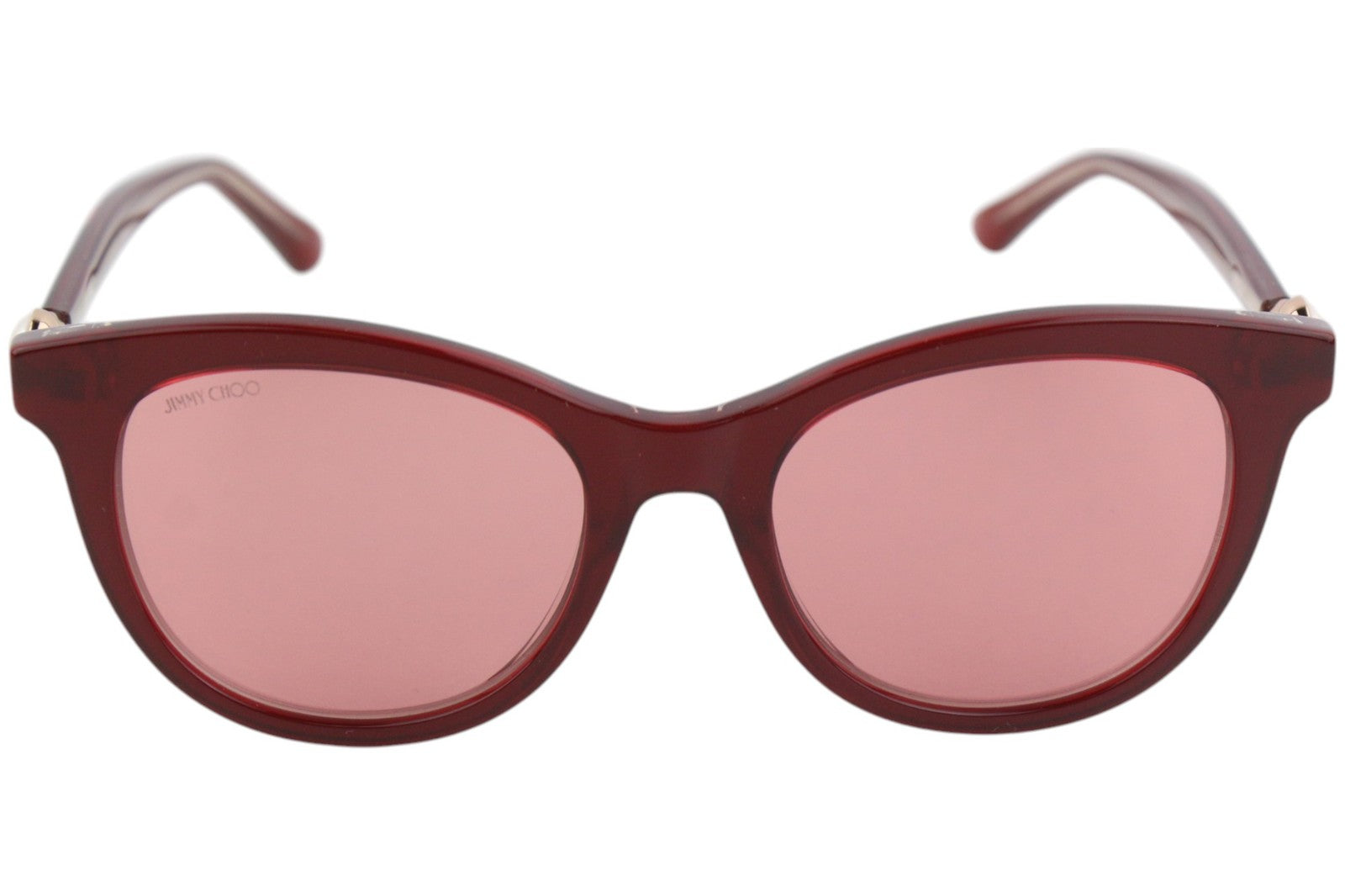 JIMMY CHOO Annabeth/S Women Sunglasses ONE SIZE Red Tinted Cateye Style RRP€349