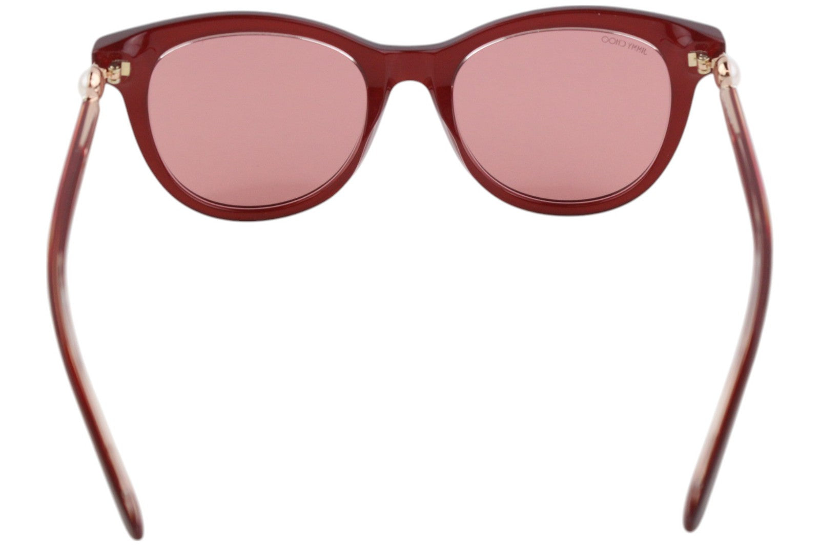 JIMMY CHOO Annabeth/S Women Sunglasses ONE SIZE Red Tinted Cateye Style RRP€349