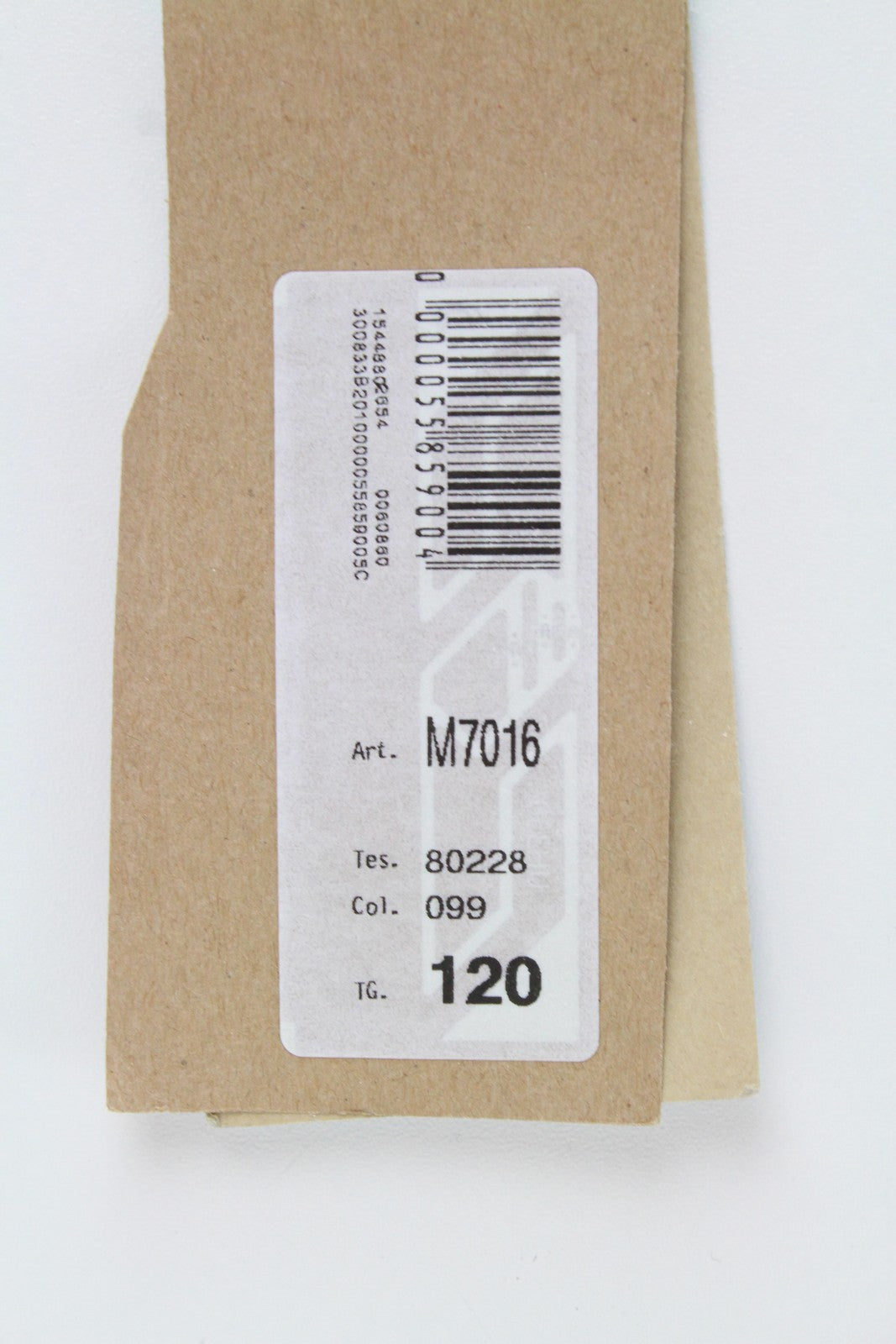 HARMONT & BLAINE Men Belt 120 cm Brown Logo Genuine Leather Orange Threading_