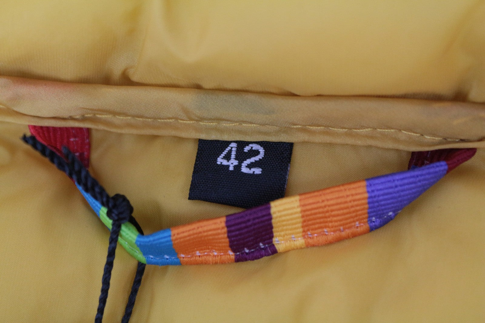 TUCANO URBANO Hot Dan Women Vest EU42 Yellow Padded Quilted Moto Waterproof