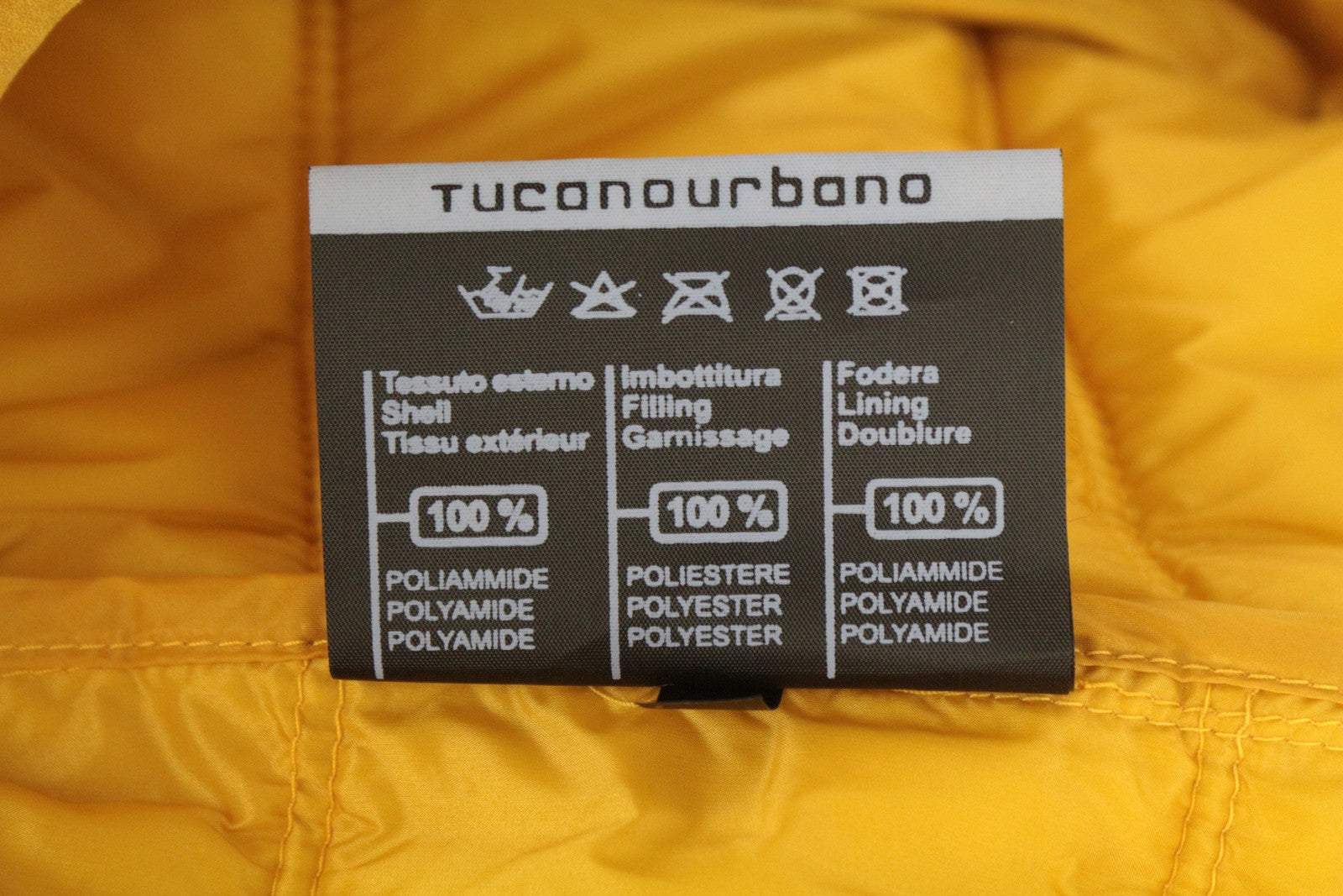TUCANO URBANO Hot Dan Women Vest EU42 Yellow Padded Quilted Moto Waterproof