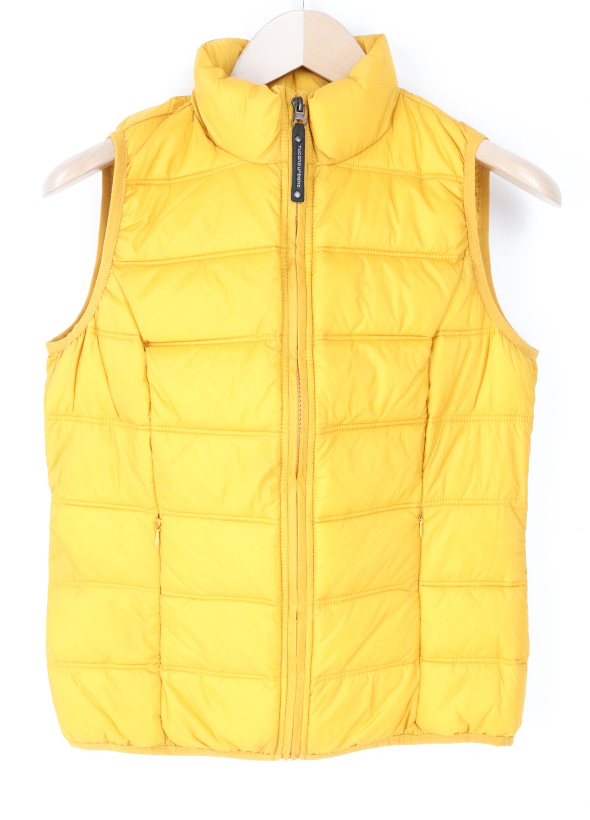 TUCANO URBANO Hot Dan Women Vest EU42 Yellow Padded Quilted Moto Waterproof