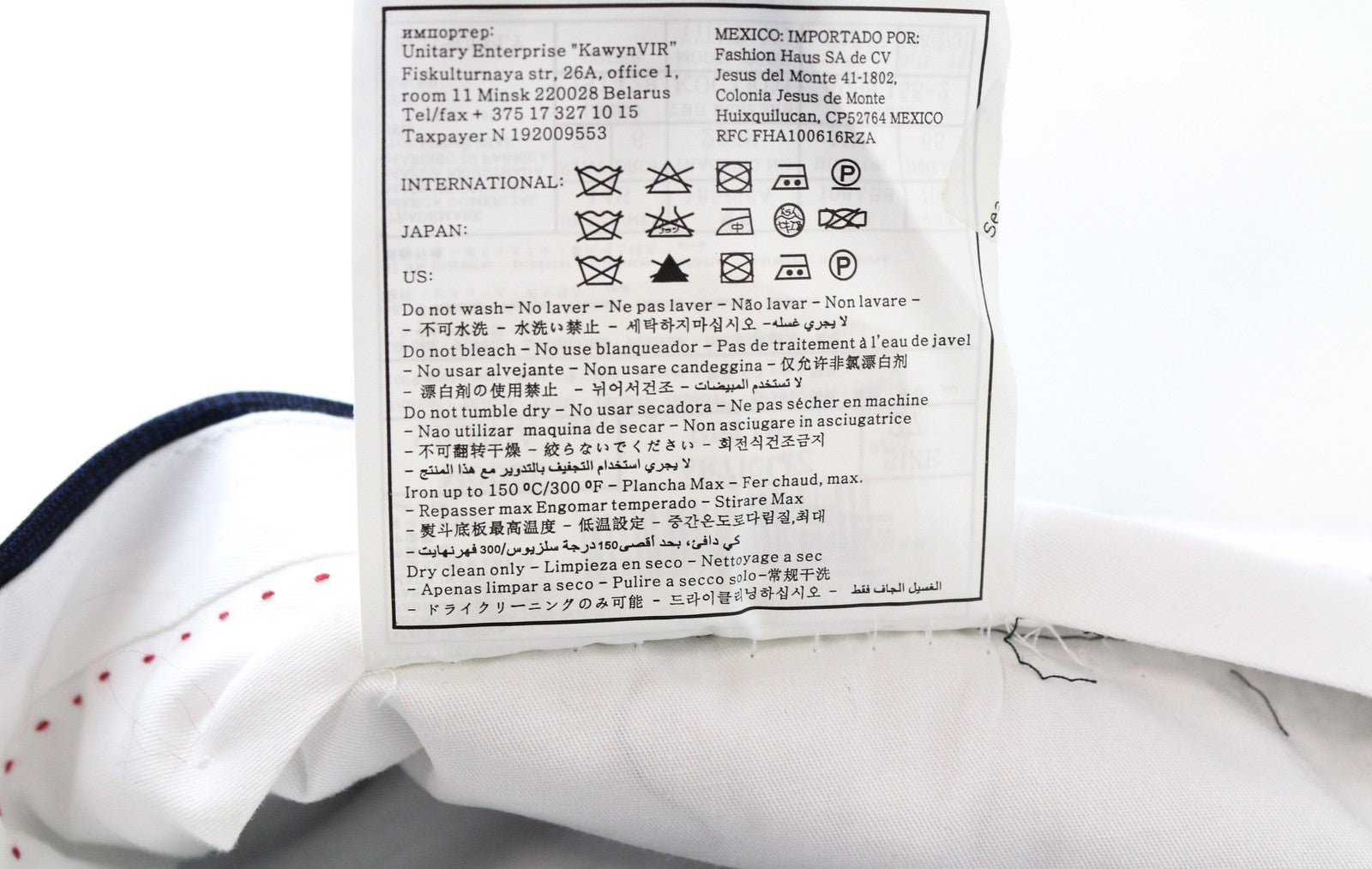 SUITSUPPLY Sienna Men Trousers UK44S Pure Wool Blue Pleated Checked Pattern