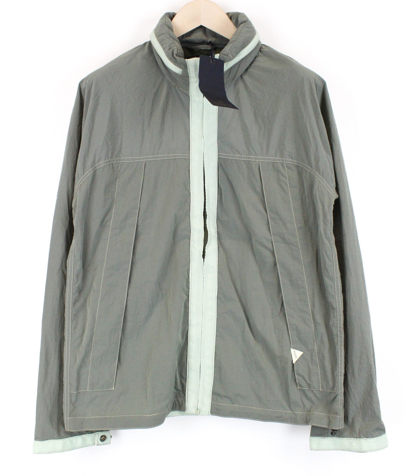 SCOTCH & SODA Ams Couture Men Jacket ~L Grey Lightweight Long Sleeved Hooded