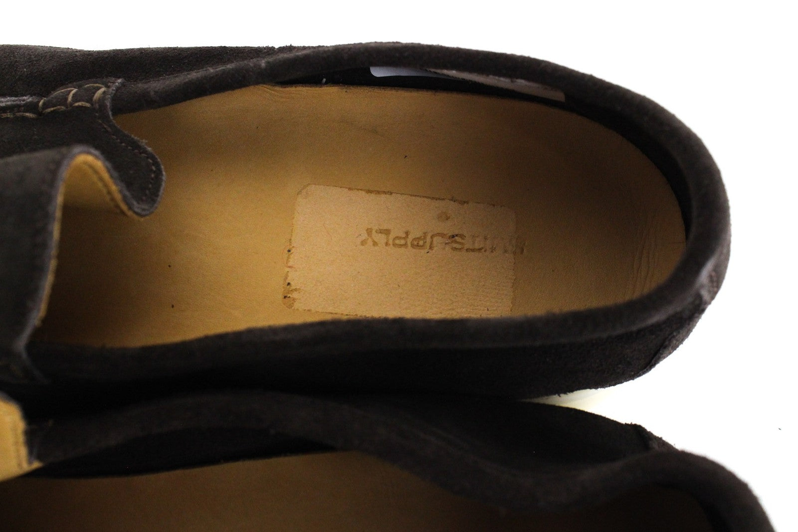 SUITSUPPLY Men Casual Shoes EU43/UK9 Dark Brown Suede Leather Loafers Smart