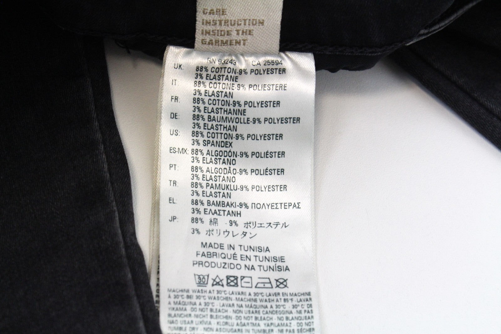 DIESEL Slandy 0680I Women Jeans W23/L32 Grey Girls Super Slim Skinny Stretch