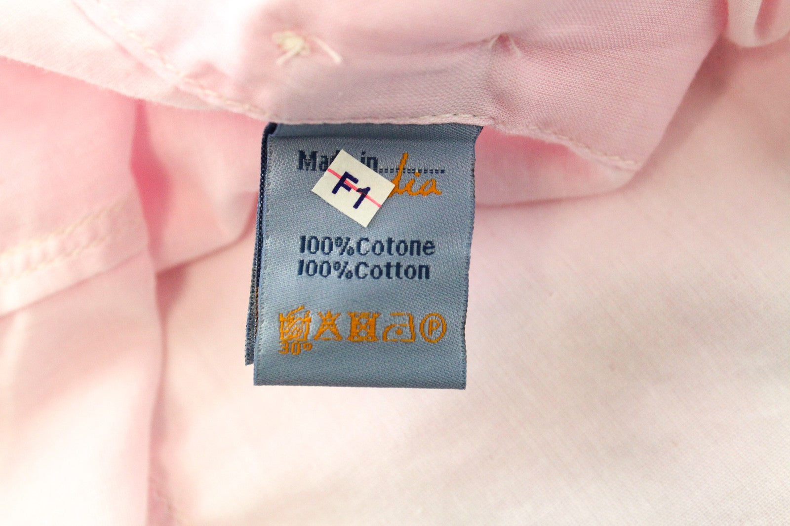 HARMONT & BLAINE Men Shirt L Pink Pure Cotton Pocketed Long Sleeved Button-Up