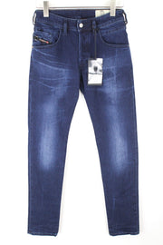 DIESEL D-Bazer 083AT Men Jeans W26/L32 Tapered Fit Wash Cotton Stretch Blue